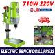5 Speed Rotary Pillar Drill Bench Drilling Press Machine Workbench Stand 710w Uk