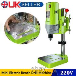 710W 5 Speed Pillar Drill Press Bench Top Table Stand Drilling Workbench Machine