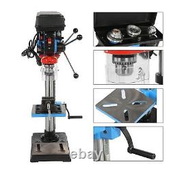 Electric Bench Top 9 Speed Drill Pillar Press & Table Stand 16mm Chuck 550 W UK