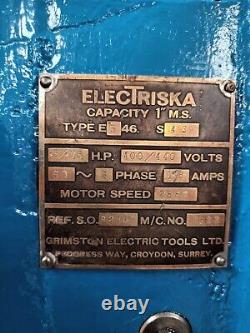 Grimston ElecTriska EB46S4S 4-speed gear-head pillar drill/drill press