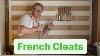 How To Make French Cleat Storage System Woodworking Frenchcleat Diy Woodworkshop Tools