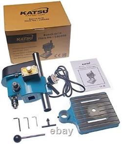 KATSU Mini Bench Drill Pillar Press Stand 100W with Fully Adjustable Speed + 6Mm