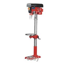 Pillar Drill Floor 16-Speed 1630mm Height 650With230V Sealey GDM200F New