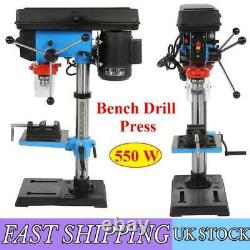 Professional Bench 9-Speed Pillar Drill Press Table Stand 16mm Chuck 550w UK