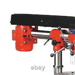 Radial Pillar Drill Bench Heavy Duty 550W 16mm Chuck 5 Speed Drilling