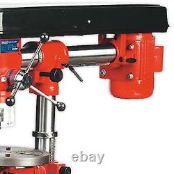 Radial Pillar Drill Bench Heavy Duty 550W 16mm Chuck 5 Speed Drilling