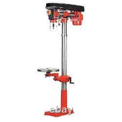 Radial Pillar Drill Floor 5-Speed 1620mm Height 550With230V Sealey