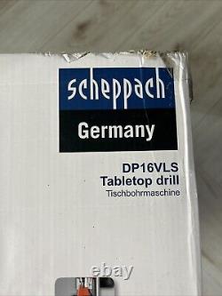 Scheppach 500W 13mm Tabletop Bench Pillar Drill DP16VLS