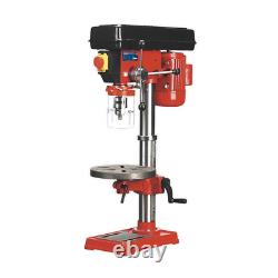 Sealey 12-Speed Bench Pillar Drill With Rack & Pinion Feed Shafts 370W GDM92B