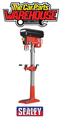 Sealey GDM200F Adjustable Pillar Drill Floor 16-Speed 1630mm Height 650With230V