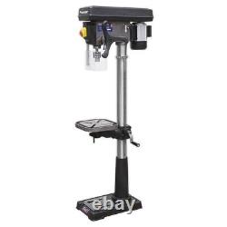 Sealey PDM210F Pillar Drill Floor 16-Speed 1610mm Height 230V