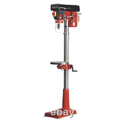 Sealey Pillar Drill Floor 12-Speed 1500mm Height 370With230V Garage Workshop DIY