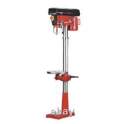 Sealey Pillar Drill Floor 16-Speed 1580mm Height 550With230V GDM160F