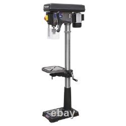 Sealey Pillar Drill Floor 16-Speed 1610mm Height 230V 190-3000 RPM PDM210F