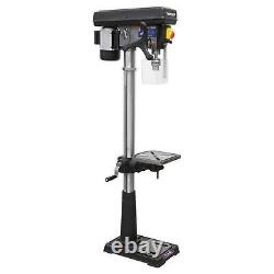 Sealey Pillar Drill Floor 16-Speed 1610mm Height 230V Garage Workshop DIY