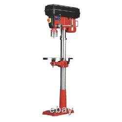 Sealey Pillar Drill Floor Variable Speed 1630mm Height 650W 230V GDM200F/VS
