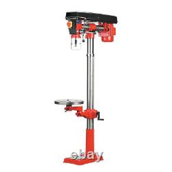 Sealey Radial Pillar Drill Floor 5-Speed 1620mm Height 550With230V
