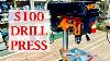 Wen 4208t Drill Press Unboxing Setup U0026 Test